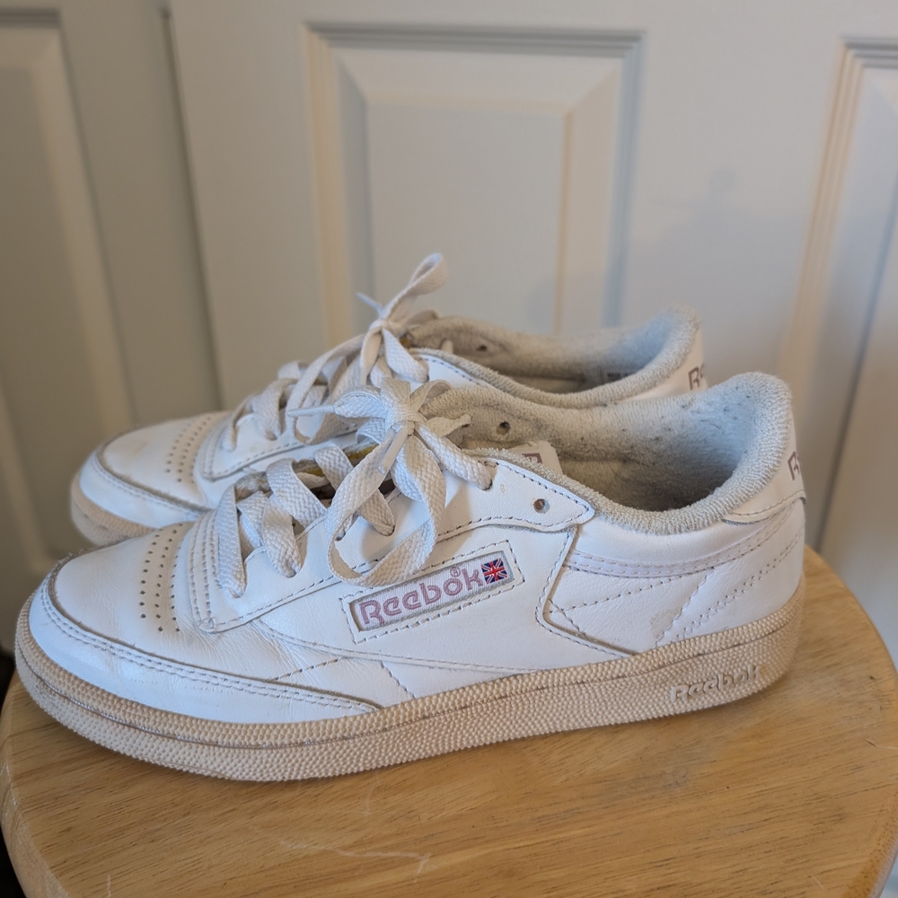 Reebok Kids White Sneakers